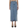 LONG DENIM SKIRT