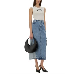 LONG DENIM SKIRT