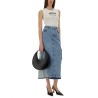 LONG DENIM SKIRT