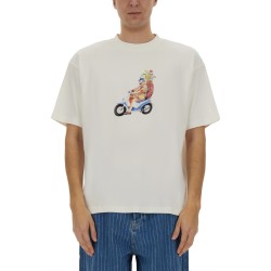 T-SHIRT WITH "GOLFEU" PRINT