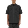 LASER CUT SHORT SLEEVE SHIRT