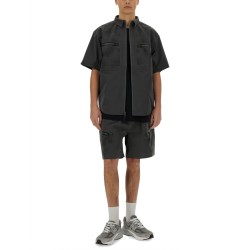 LASER CUT SHORT SLEEVE SHIRT