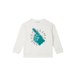 SWEATSHIRT WITH LOGO PRINT