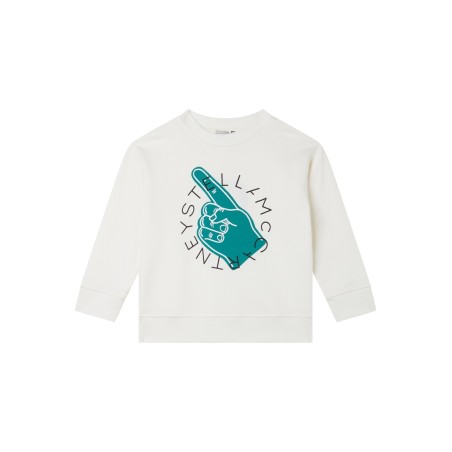 SWEATSHIRT WITH LOGO PRINT