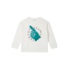 SWEATSHIRT WITH LOGO PRINT