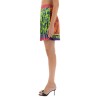 "OUTLINE BAROQUE" MINI PLEATED SKIRT
