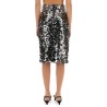 SEQUIN EMBROIDERED MIDI SKIRT