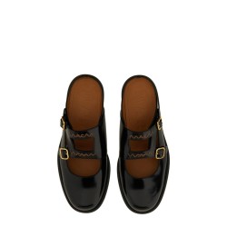 LEATHER SABOT