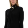 FITTED CARDIGAN WITH ZIPPER