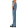 STRAIGHT-LEG JEANS WITH CONTRASTING PANELS
