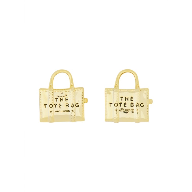 ORECCHINI A PERNO "THE TOTE BAG STUD"