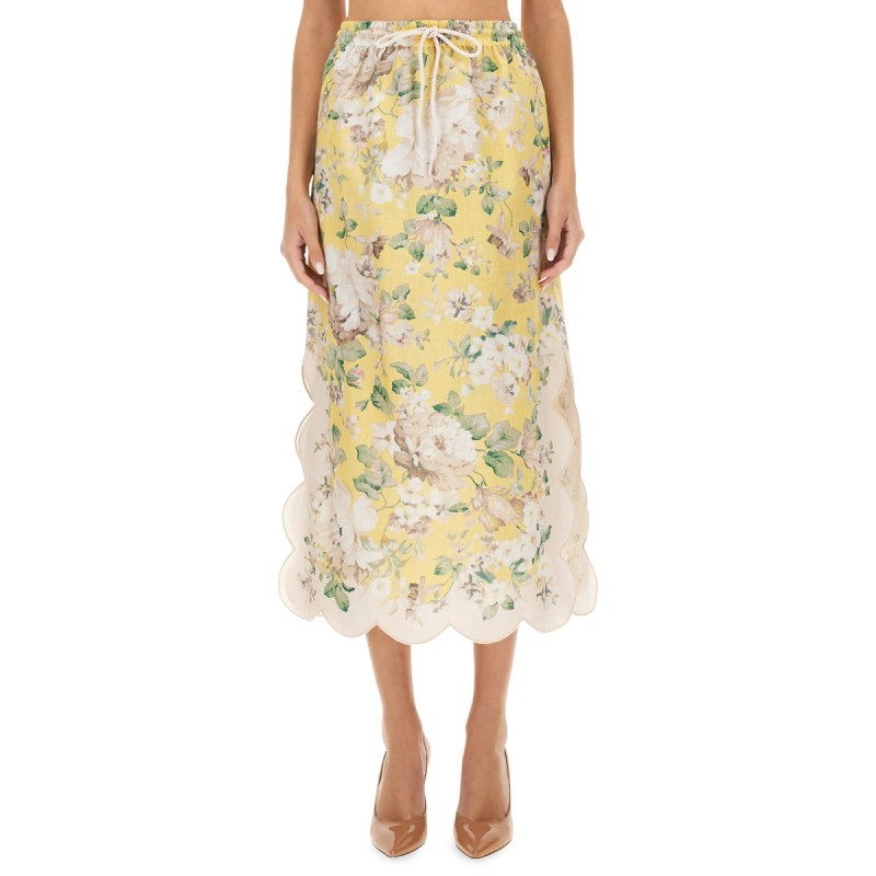LINEN SKIRT
