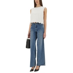 SHORT POPLIN TOP