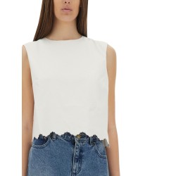 SHORT POPLIN TOP