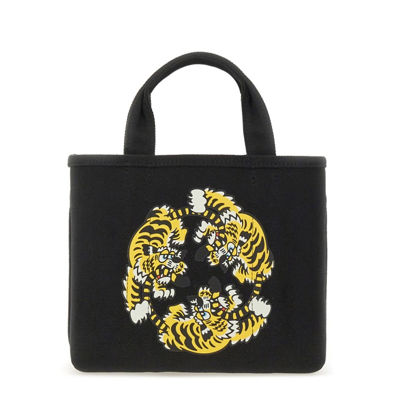 REVERSIBLE TOTE BAG "VERDY MARKET"