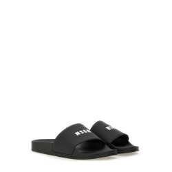 SLIDE SANDAL WITH LOGO