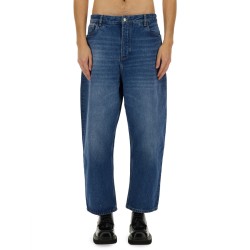 CURVED CROPPED JEANS