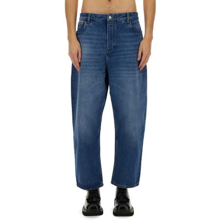 CURVED CROPPED JEANS