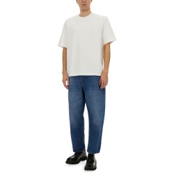 CURVED CROPPED JEANS