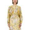 BLOUSE WITH FLORAL PATTERN