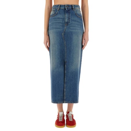 LONG DENIM SKIRT