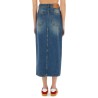 LONG DENIM SKIRT
