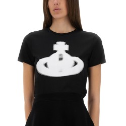 "HALFTONE ORB" T-SHIRT