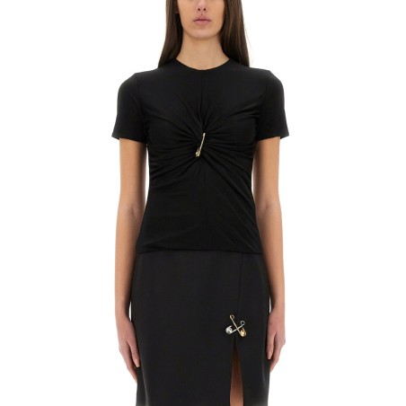 "SAFETY PIN" CURLED TOP