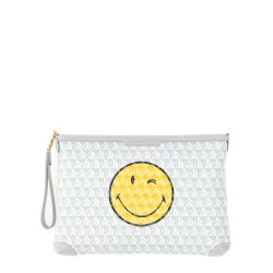 I AM PLASTIC BAG CLUTCH