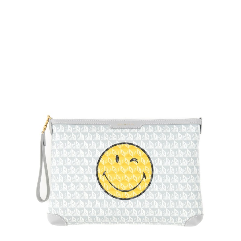I AM PLASTIC BAG CLUTCH