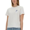 T-SHIRT WITH LOGO AND PRINT