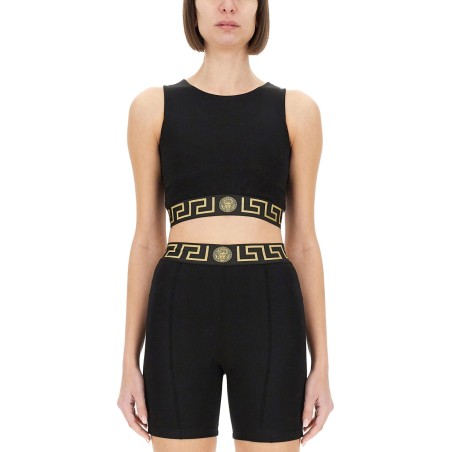 CROP TOP WITH GREEK BORDER