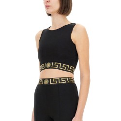 CROP TOP WITH GREEK BORDER