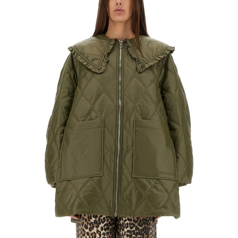 QUILTED MIDI JACKET