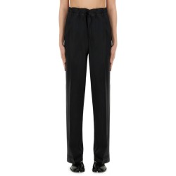 WOOL AND MOHAIR PANTS