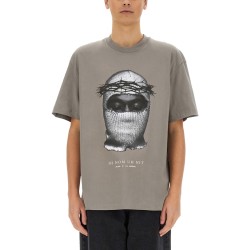 CROWN MASK PRINT T-SHIRT