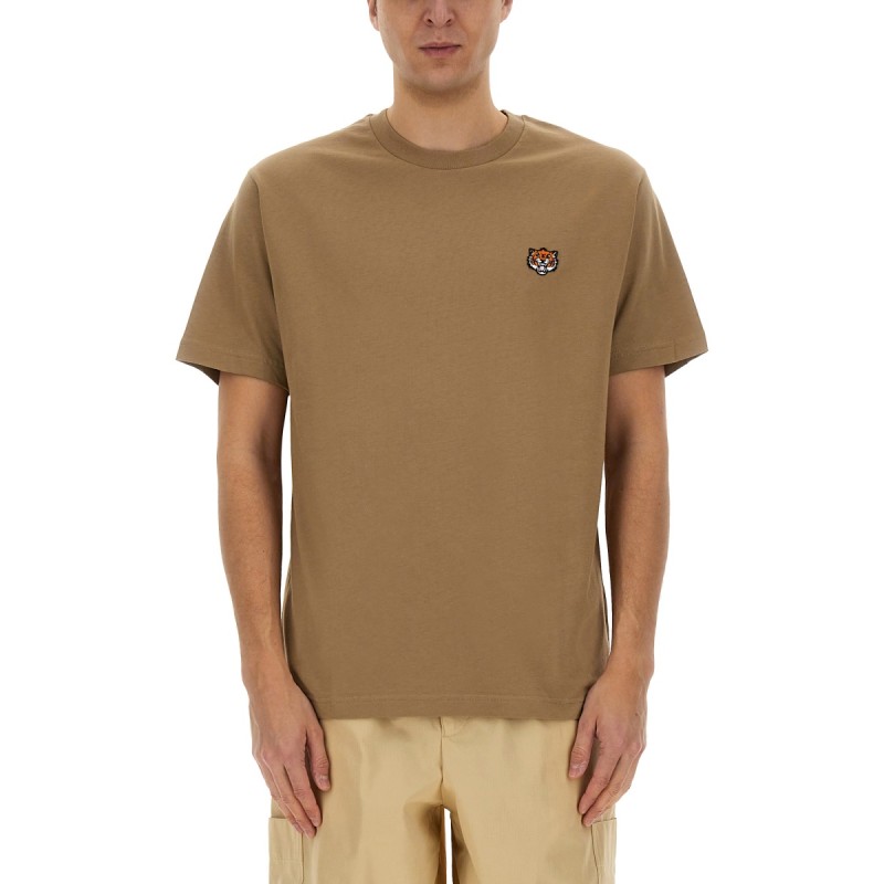 T-SHIRT WITH "HAPPY TIGER" PATCH