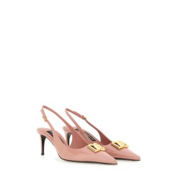 LEATHER SLINGBACK