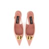 LEATHER SLINGBACK