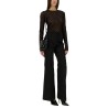 MONOGRAM TULLE BODYSUIT