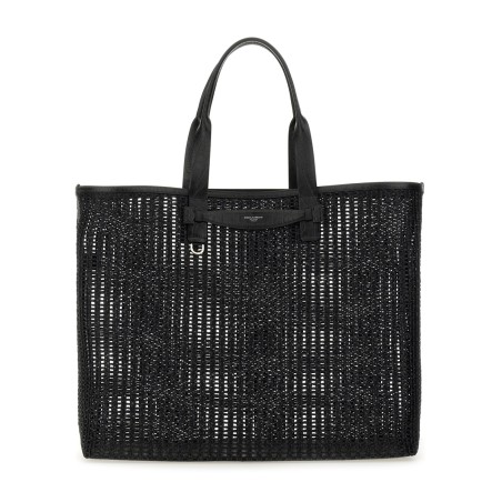WOVEN MESH SHOPPING BAG
