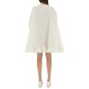 RUFFLE HEM DRESS