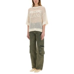MESH SHIRT WITH LOGO