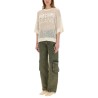 MESH SHIRT WITH LOGO