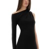 LONG ONE-SHOULDER DRESS