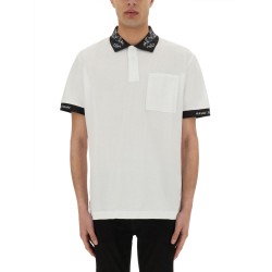 POLO SHIRT WITH BAROQUE OUTLINE COLLAR
