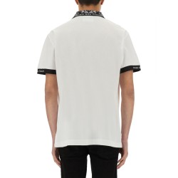 POLO SHIRT WITH BAROQUE OUTLINE COLLAR