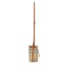 CHECK MINI BUCKET BAG