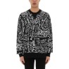 SWEATSHIRT WITH LOGOMANIA PRINT