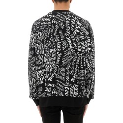 SWEATSHIRT WITH LOGOMANIA PRINT